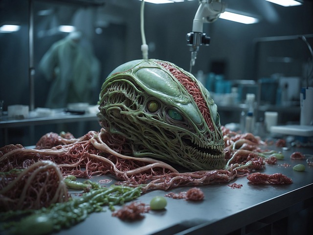 Free ai generated alien fantasy illustration