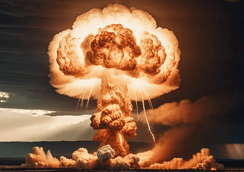 Nuklear, Explosion, Krieg, Apokalypse