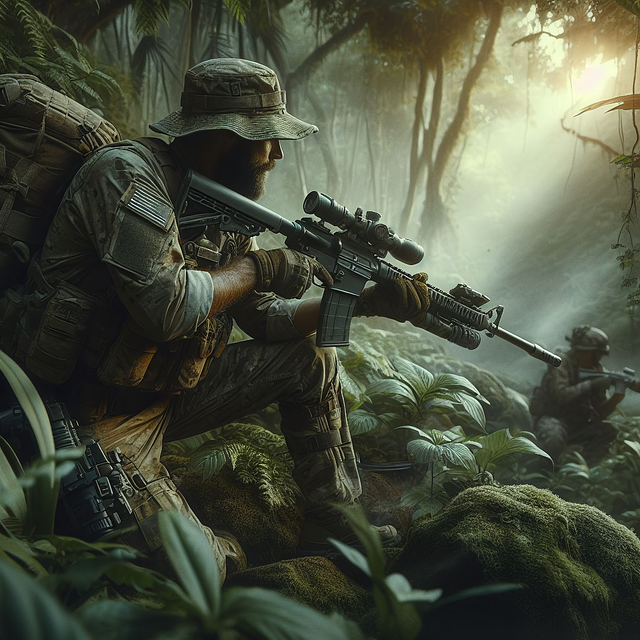 Free Ai Generated Soldier illustration and picture
