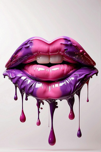 Free ai generated lips mouth illustration