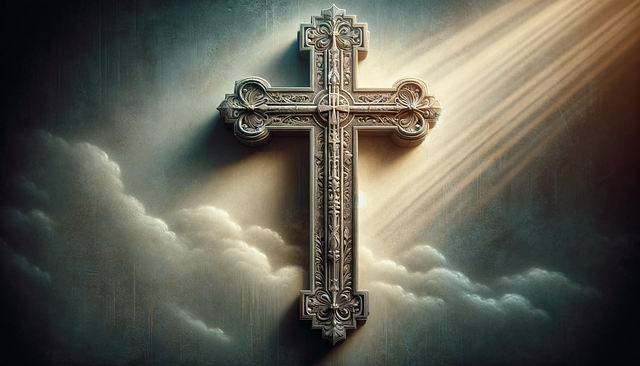 Free ai generated cross cross craft illustration