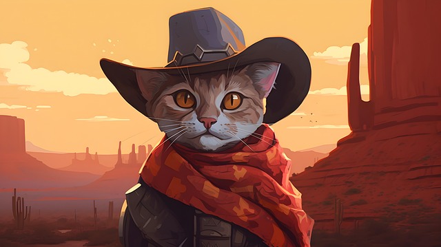 Free ai generated cat kitty illustration