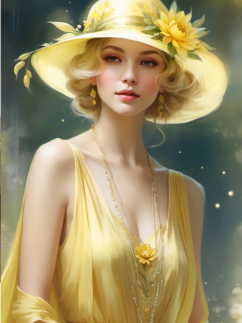 Free ai generated woman model illustration