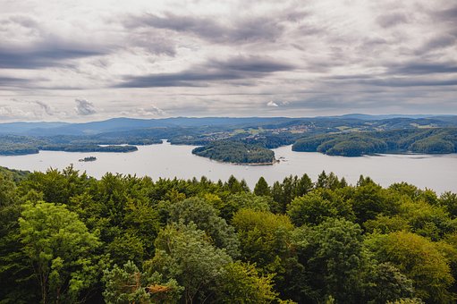 Bieszczady, Polônia, Natureza, Panorama