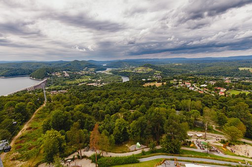 Bieszczady, Polônia, Natureza, Panorama