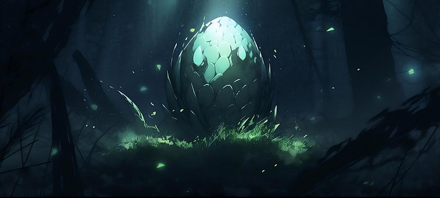 Free ai generated egg magic illustration