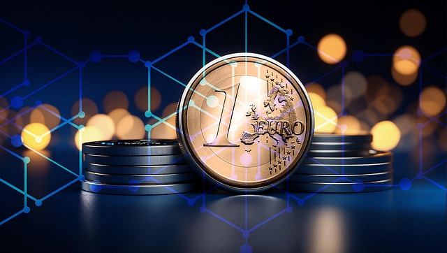 Free ai generated money euro illustration