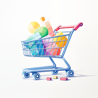 Ai Generado, Carro De Compras