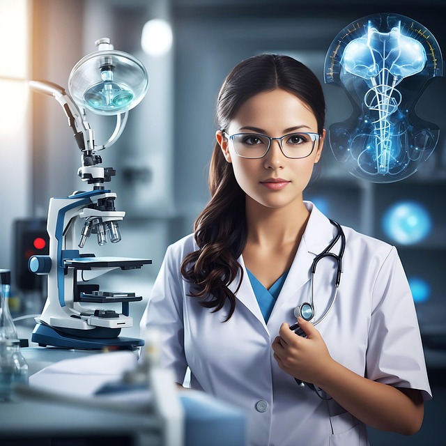 Free Laboratory Assistant illustration and picture