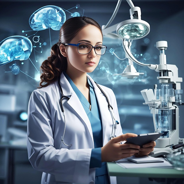 Free Laboratory Assistant illustration and picture