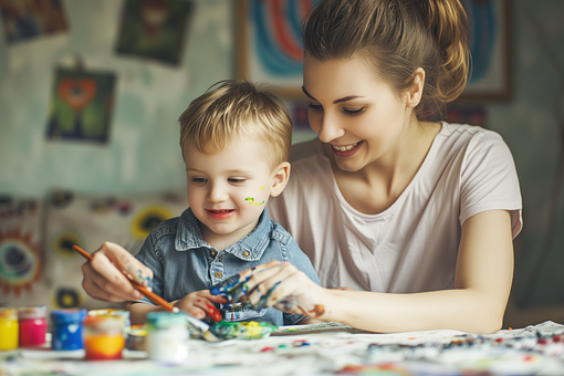 Free Ai Generated Mother illustration and picture