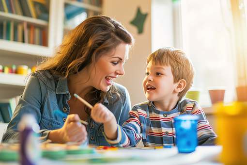 Free Ai Generated Mother illustration and picture
