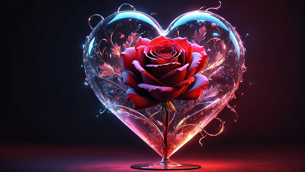 Free Ai Generated Heart illustration and picture