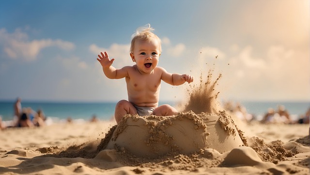 Free ai generated boy child illustration