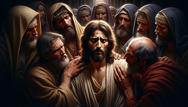 Free ai generated jesus christ religion illustration