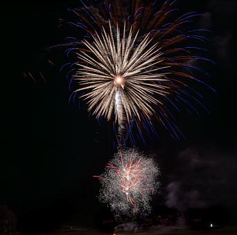 Feuerwerk, Silvester, Neujahr, Feier