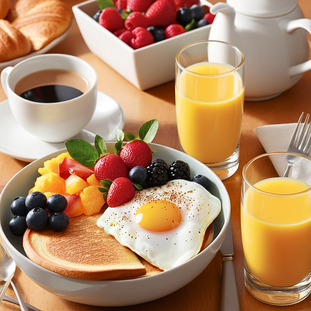 Ai Generiert, Frühstück, Morgen, Ei