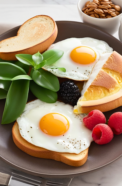 Free ai generated breakfast morning illustration