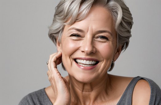 Ai Gegenereerd, Vrouw, Ouderen, Senior