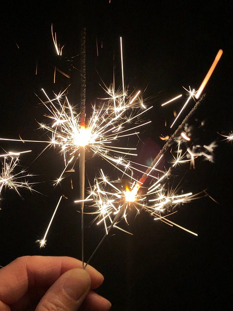 Free Sparkler Fireworks photo and picture