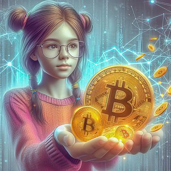 Ai Generat, Fată, Bitcoin, Monedă