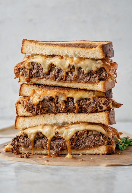 Ai Generiert, Sandwich, Hackfleisch