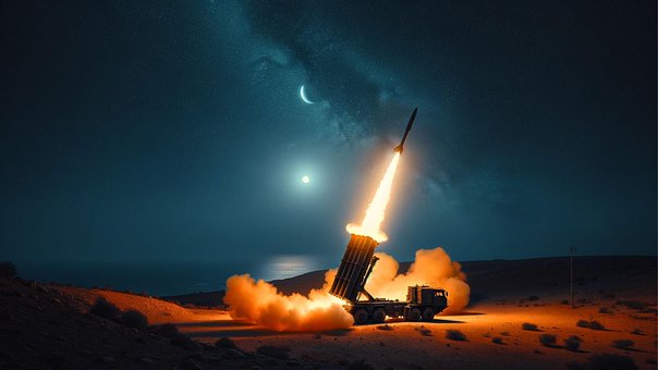 Ai Generado, Misil, Lanzamiento, Militar