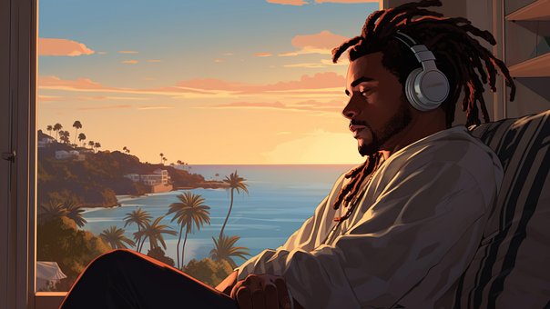 Ai Gerado, Homem, Lofi, Macho, Africano