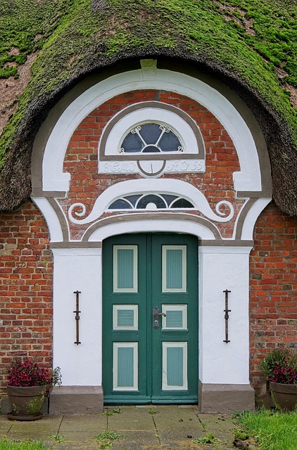 Dør, Vadehavet, Rømø, Danmark, Grøn