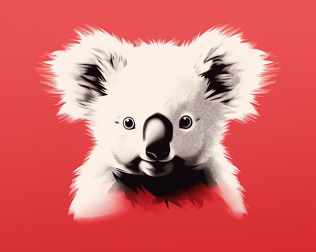 Free ai generated koala marsupial illustration