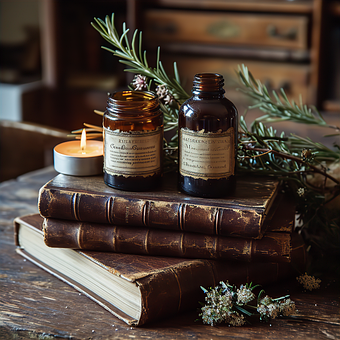 Free Ai Generated Apothecary illustration and picture