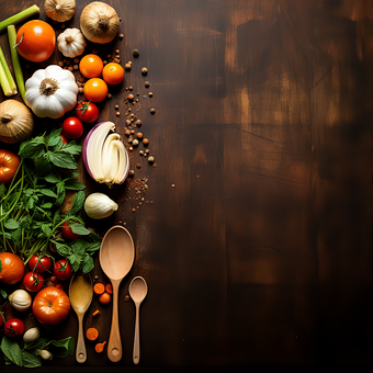 Ai Generado, Verduras, Comida, Saludable