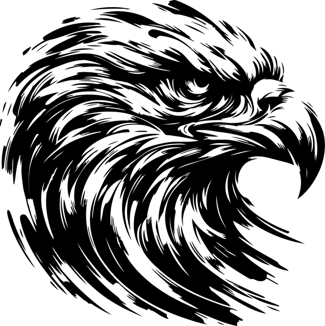 Free ai generated eagle bird vector