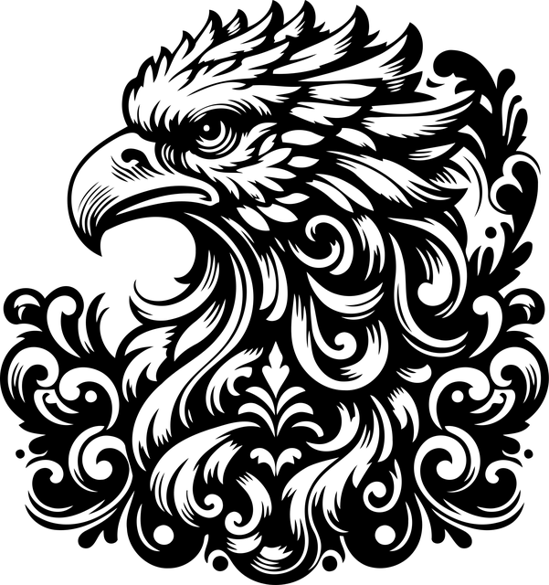 Free ai generated eagle bird vector