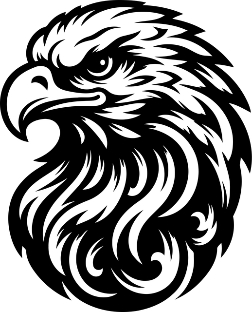 Free ai generated eagle bird vector