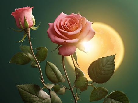 Free Rose Flower illustration and picture