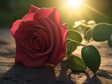 Free Rose Flower illustration and picture