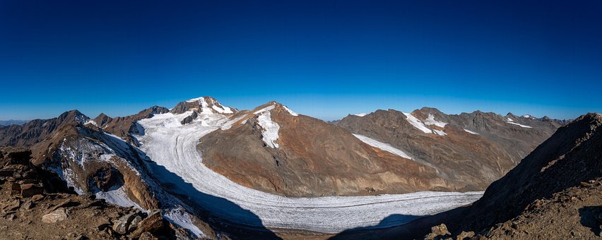 Free Glacier Weißkugel photo and picture