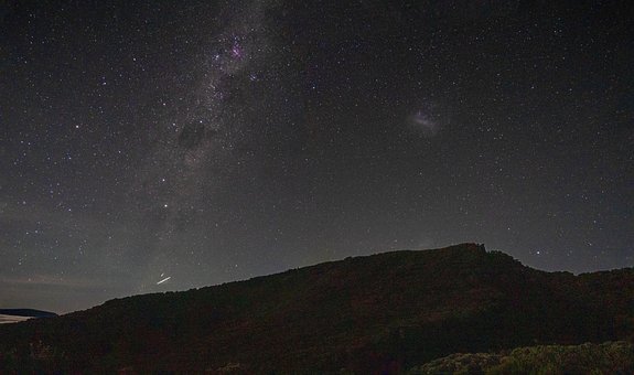 Estrelas, Noite, Galáxia, Universo, Céu
