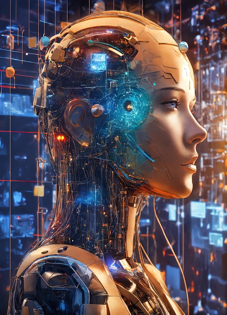 Ai Genereret, Kvinde, Robot, Computer