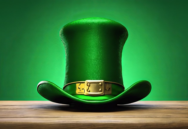 Free ai generated hat leprechaun illustration