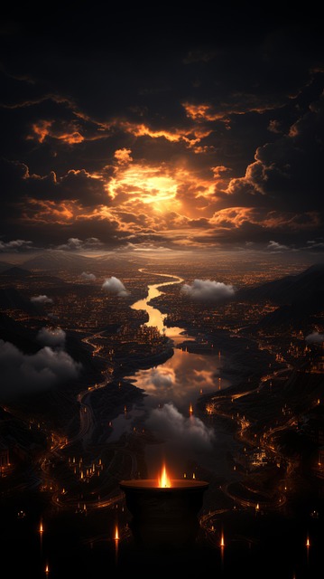 Free ai generated sky clouds illustration
