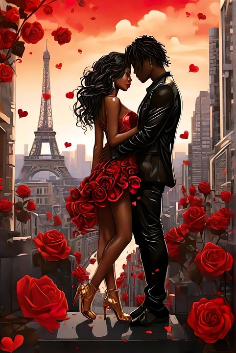 Download Ai Generated, Love, Couple. Royalty-Free Stock Illustration ...