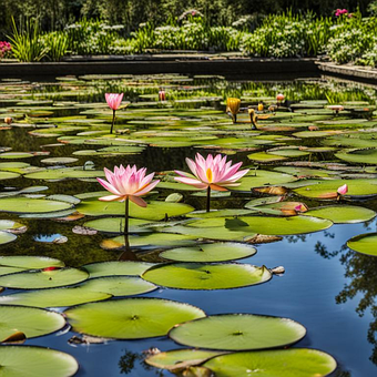 Free Waterlily Water Lily illustration and picture