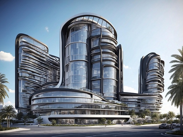 Free ai generated architecture business illustration
