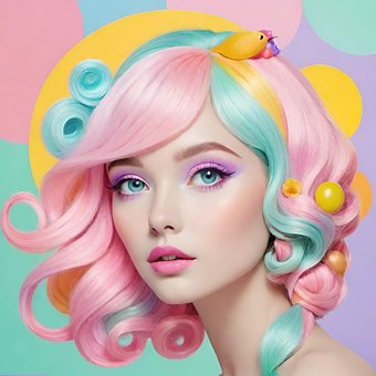 Free Ai Generated Woman illustration and picture