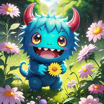 Free Monster Cute illustration and picture