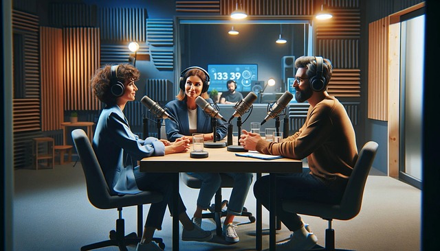 Free Podcast Microphone illustration and picture