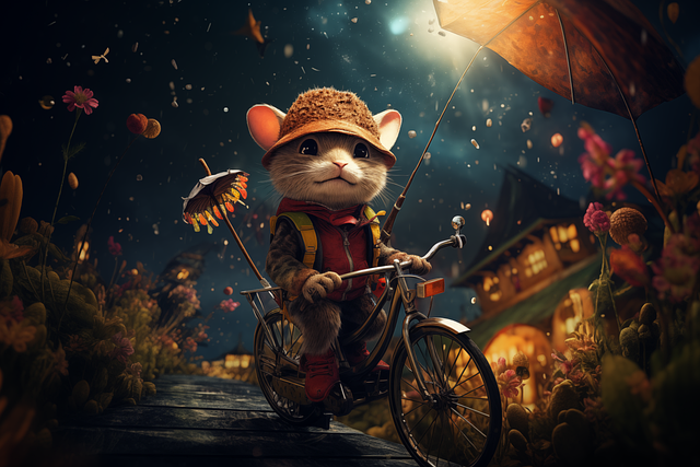 Free Ai Generated Rat illustration and picture