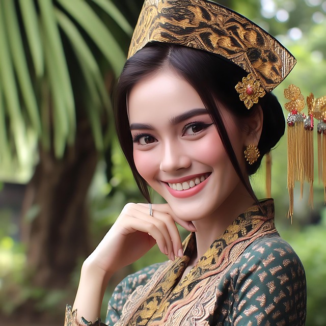 Free folk traditions traditional style ethnic woman illustration